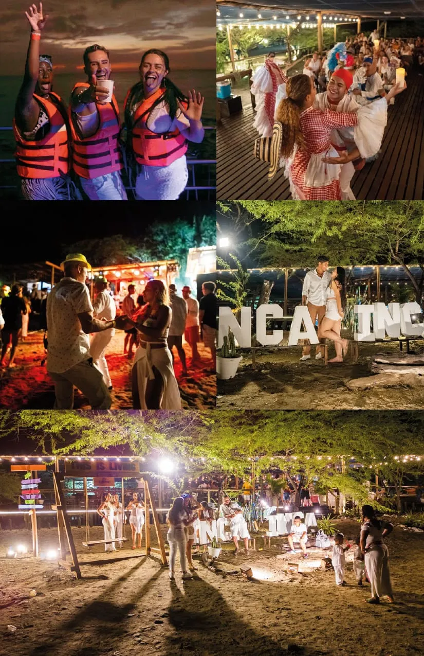 Fiesta Blanca en Katamarán